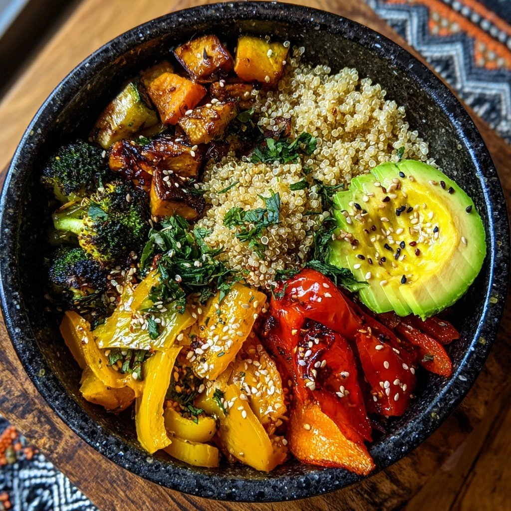 Buddha Bowl mit Avocado