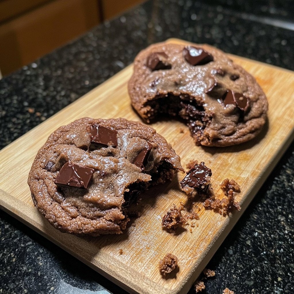 Double Chocolate Cookies