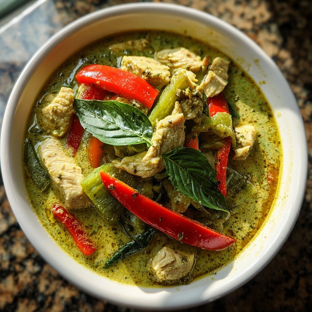 Thai Grünes Curry mit Huhn