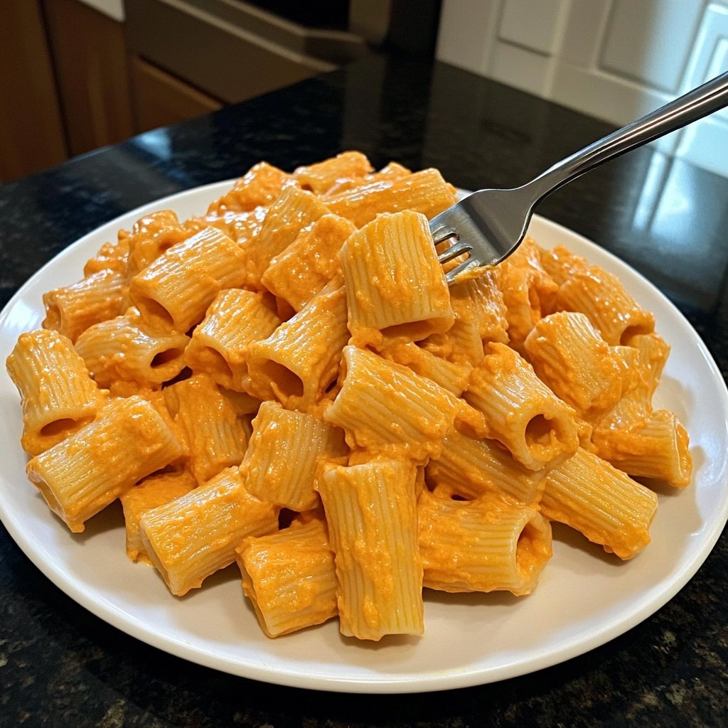 Rigatoni mit Kürbiscreme
