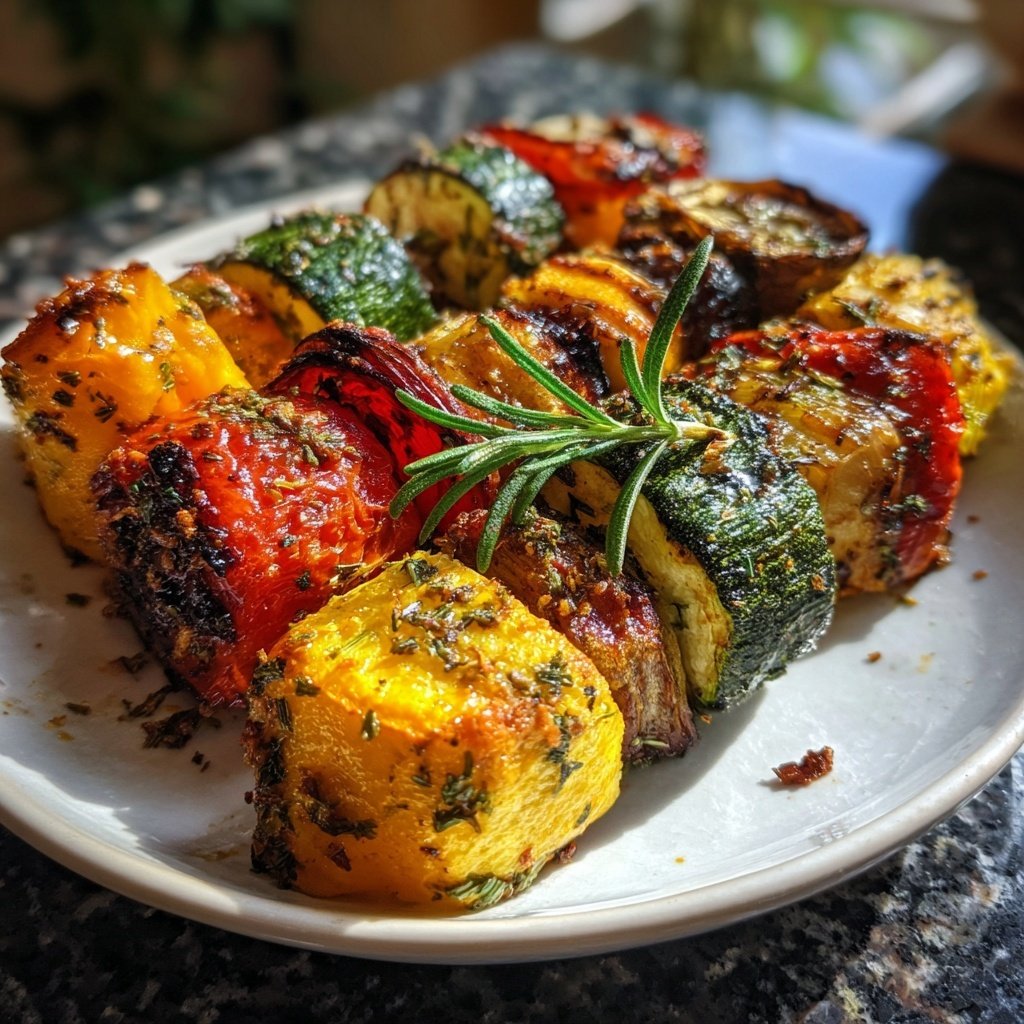 Gegrilltes Gemüse Mit Kräutern