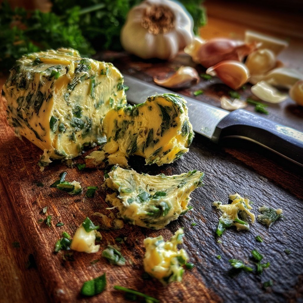 Kräuterbutter Mit Knoblauchöl