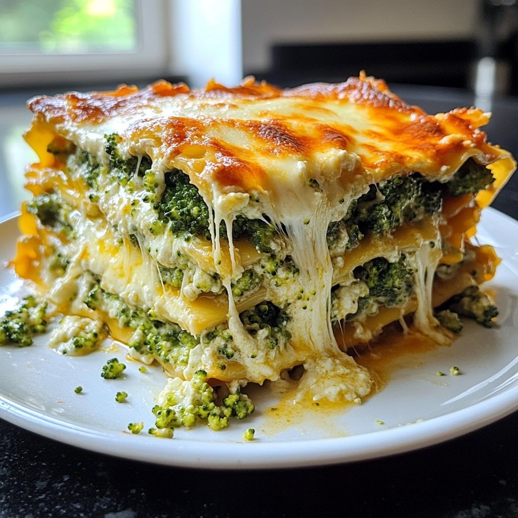 Lasagne mit Brokkoli