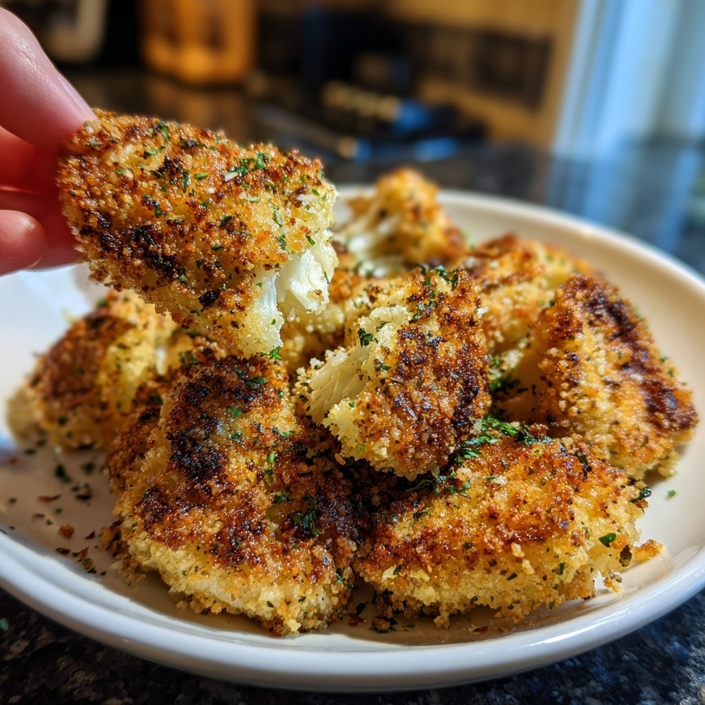Blumenkohl knusprig aus dem Backofen