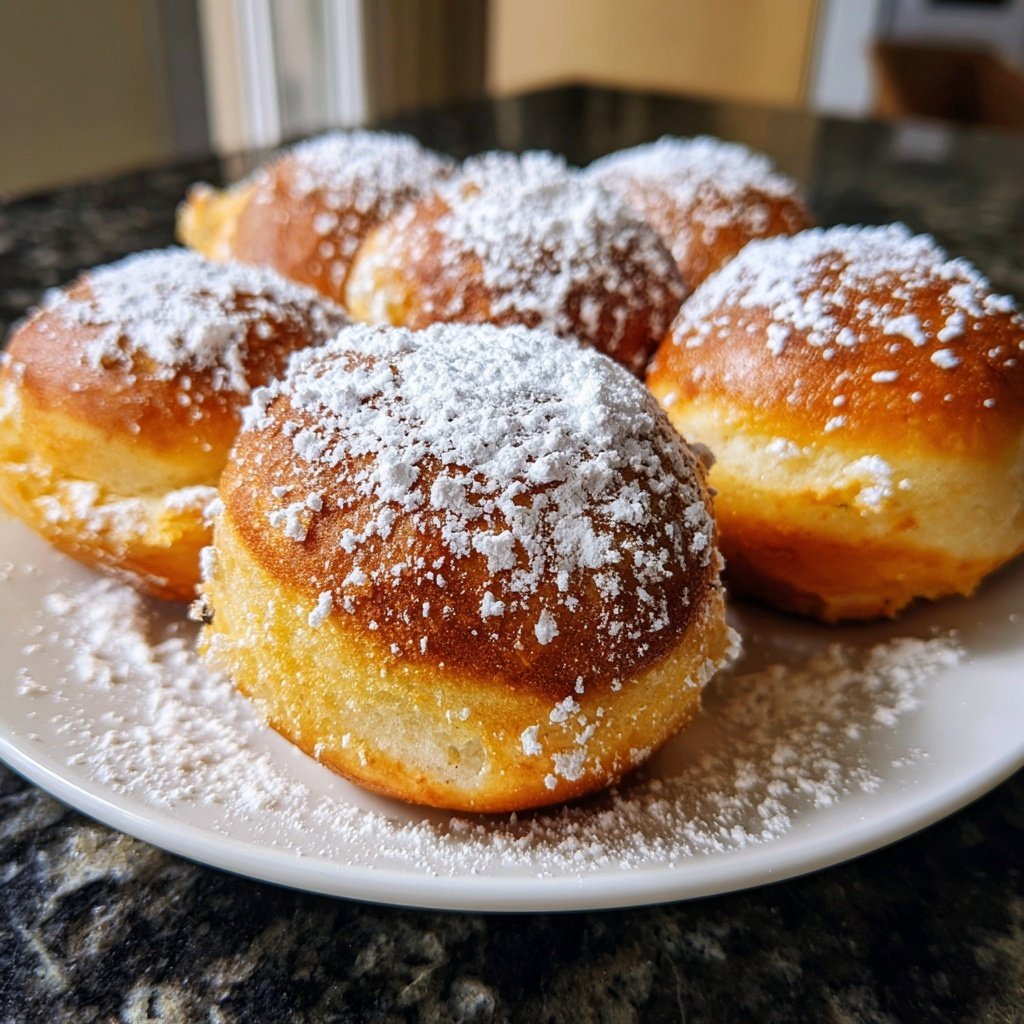 Quarkbällchen klein und rund