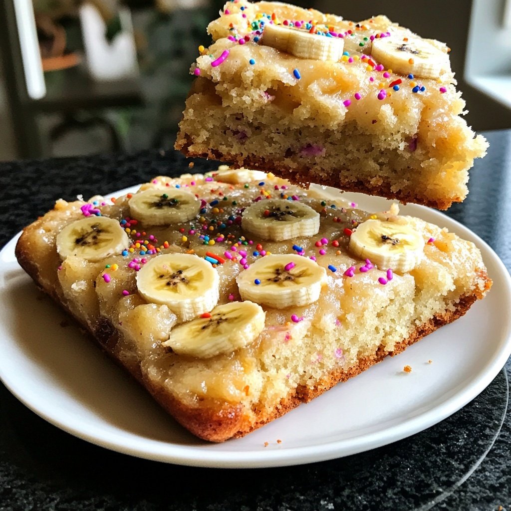 Bananenkuchen für Kinder