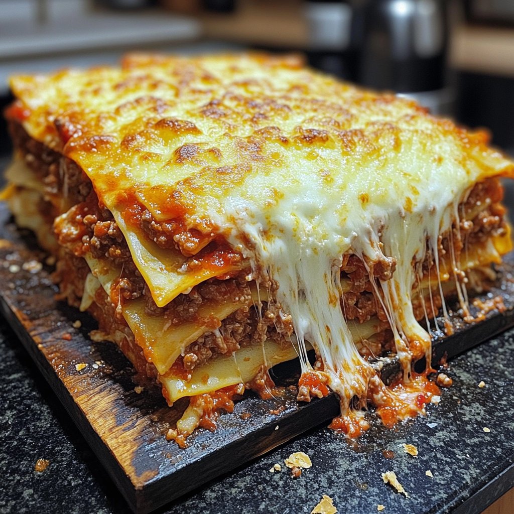 Hackfleisch Lasagne Pfanne
